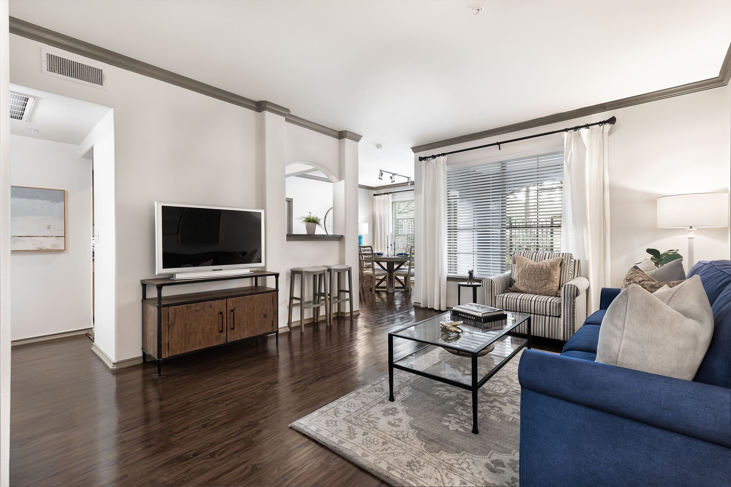 Living Room, Dining Room and Kitchen Villas at Stone Oak Ranch